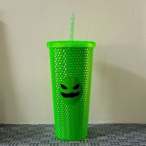 Oogie Boogie Textured Tumbler (Lime Green) 20oz